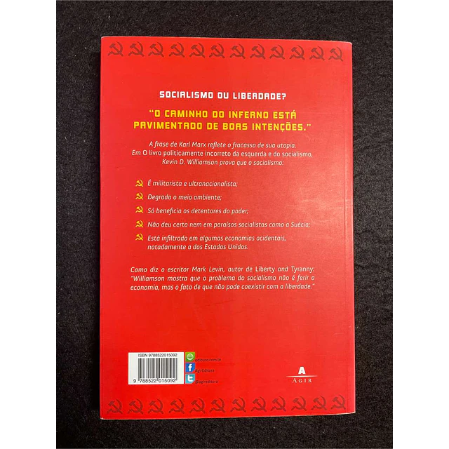 Kevin D. Williamson - O livro politicamente incorreto da esquerda e do socialismo