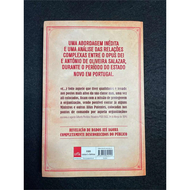 António José Vilela, Pedro Ramos Brandão - Salazar e a conspiração do Opus Del