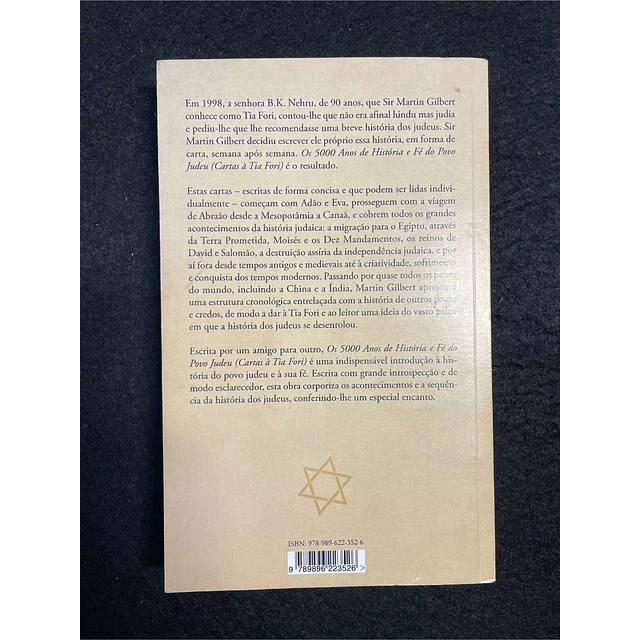 Martin Gilbert - Os 5000 anos de história e fé do povo judeu: Cartas à tia Fori