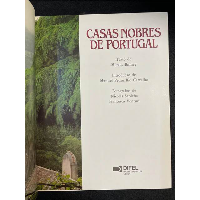 Marcus Binnen - Casas Nobres de Portugal