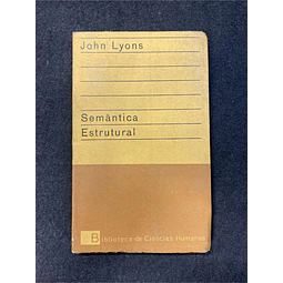 John Lyons - Semântica Estrutural 