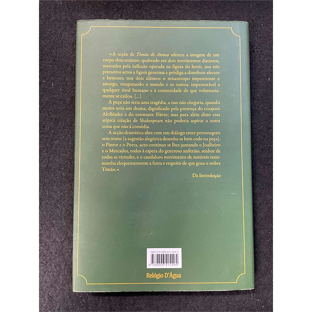 William Shakespeare - Timão de Atenas