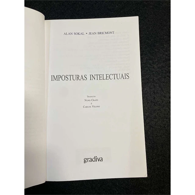 Alan Sokal, Jean Bricmont - Imposturas intelectuais