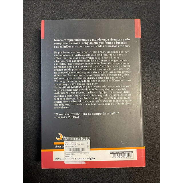 Huston Smith - A essência das religiões: A sabedoria das grandes tradições religiosas