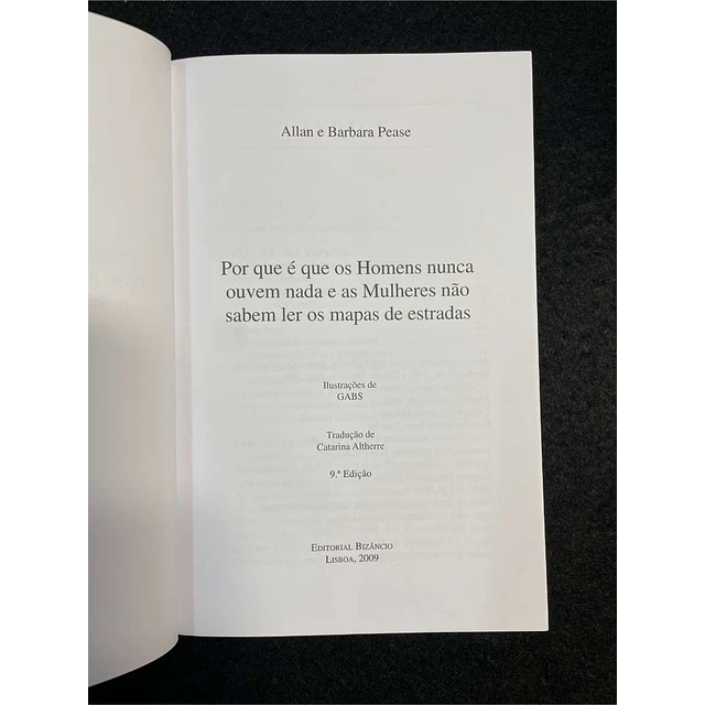 Allan, Barbara Pease - Por que é que os homens nunca ouvem nada e as mulheres não sabem ler os mapas de estradas