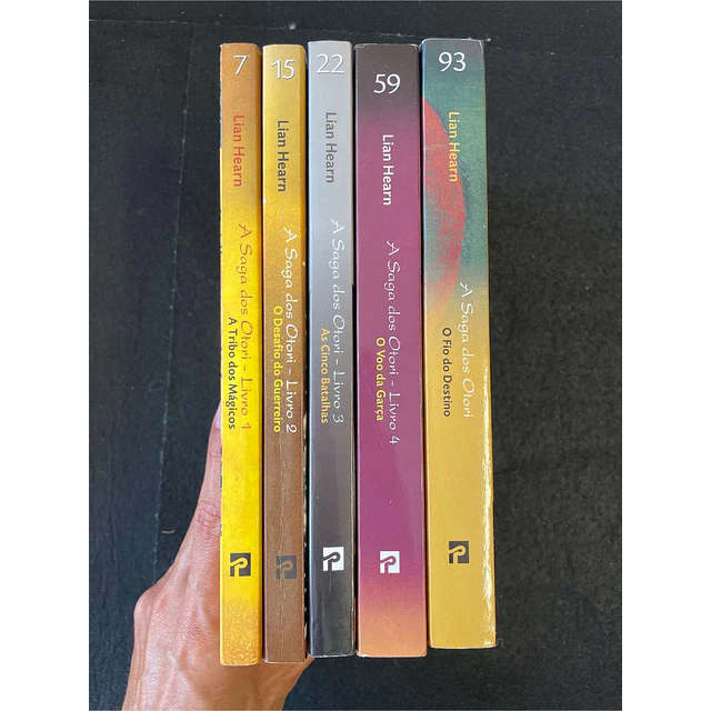Lian Hearn - A saga dos Otori. 5 volumes