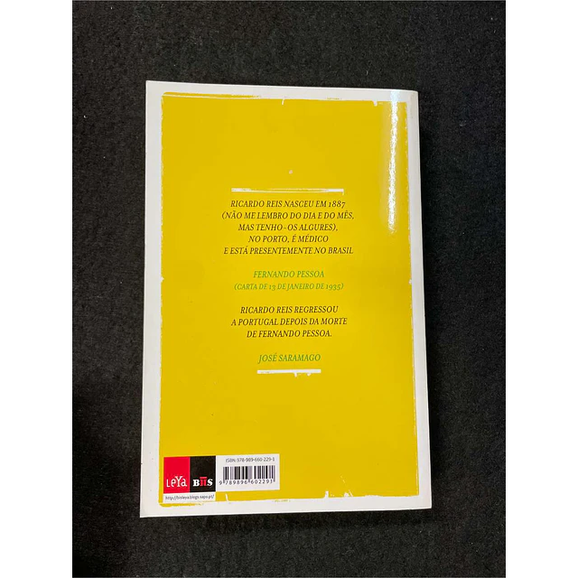 José Saramago - O ano da morte de Ricardo Reis