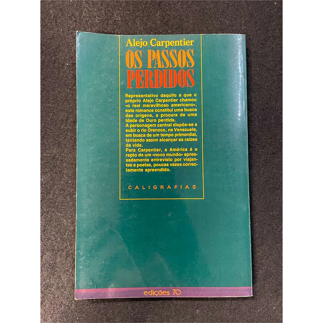 Alejo Carpentier - Os passos perdidos