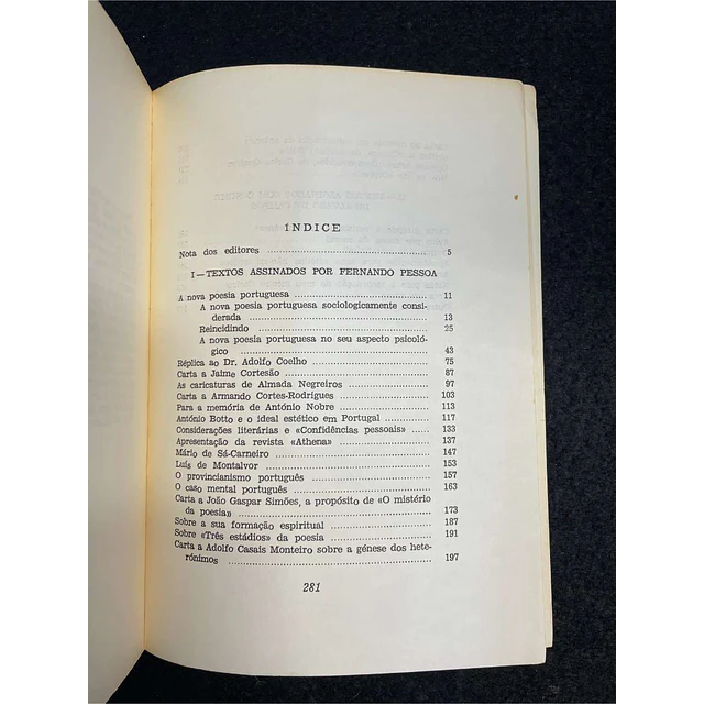 Fernando Pessoa - Textos de crítica e de intervenção