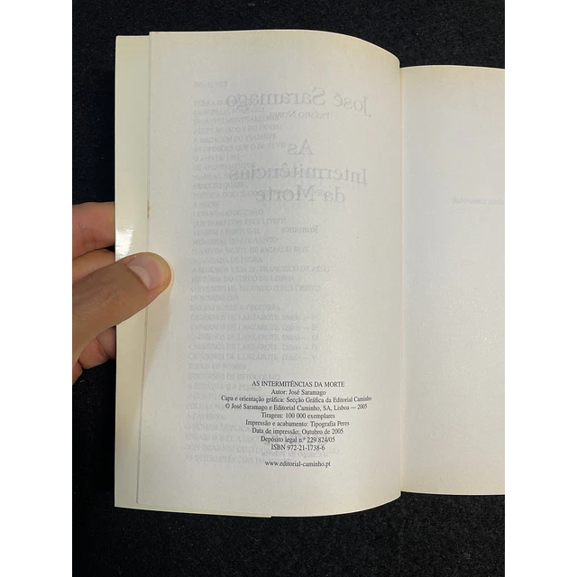 José Saramago - As intermitências da morte