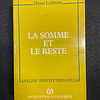 Henri Lefebvre - La somme et le reste