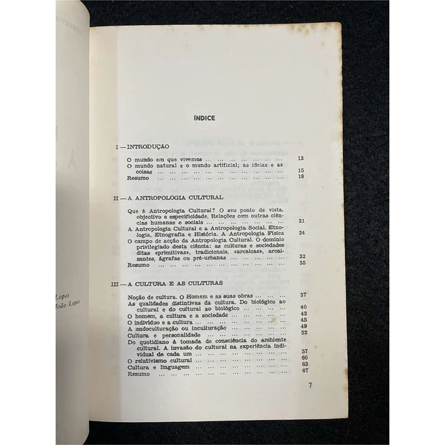 Augusto Lima, Benito Martinez, João Filho - Introdução à antropologia cultural