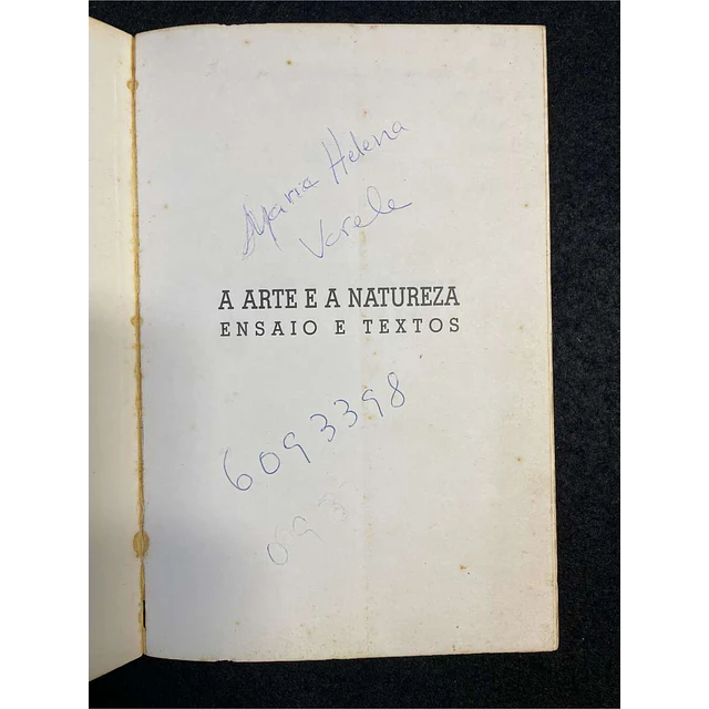 Michel Ribon - A arte e a natureza