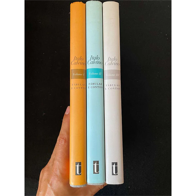 Italo Calvino - Fábulas e contos. 3 Volumes