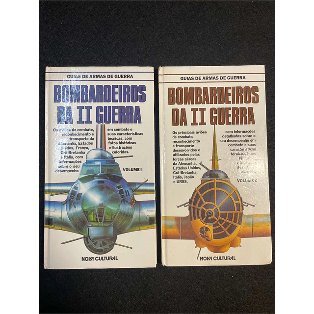 Bill Gunston - Guia de armas de guerra: Bombardeiros da II guerra. 2 Volumes