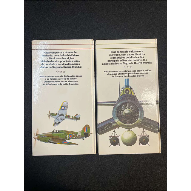 Bill Gunston - Guia de armas de guerra: Caças aliados da segunda guerra mundial. 2 Volumes