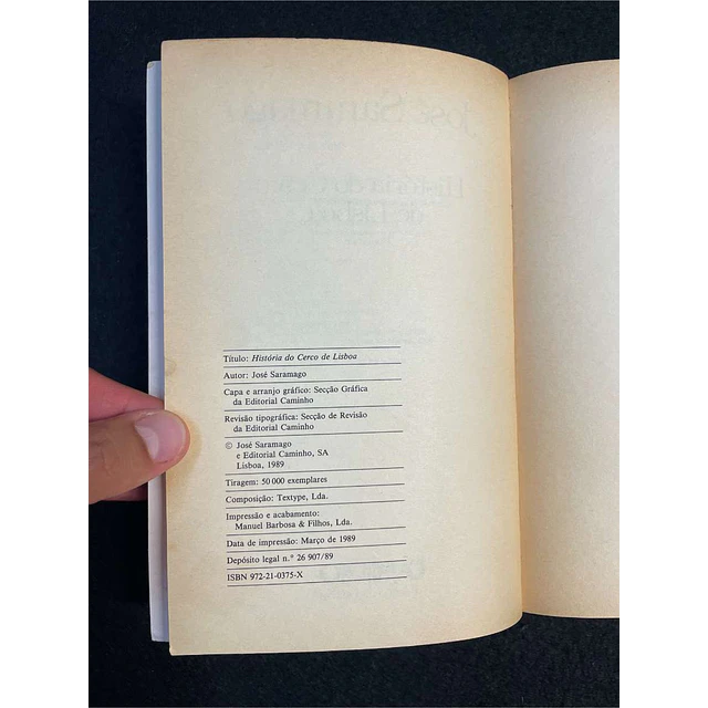 José Saramago - História do cerco de Lisboa
