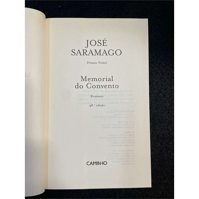 José Saramago - Memorial do convento