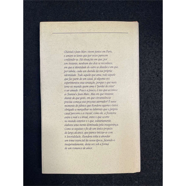 Milan Kundera - A identidade