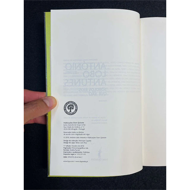 António Lobo Antunes - Sôbolos rios que vão
