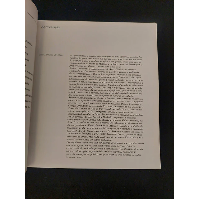 Cinquentenário da morte de José Malhoa - PRIMEIRO VOLUME