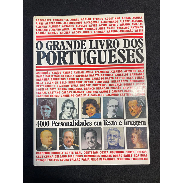 O Grande livro dos Portugueses: 400 personalidades em texto e imagem