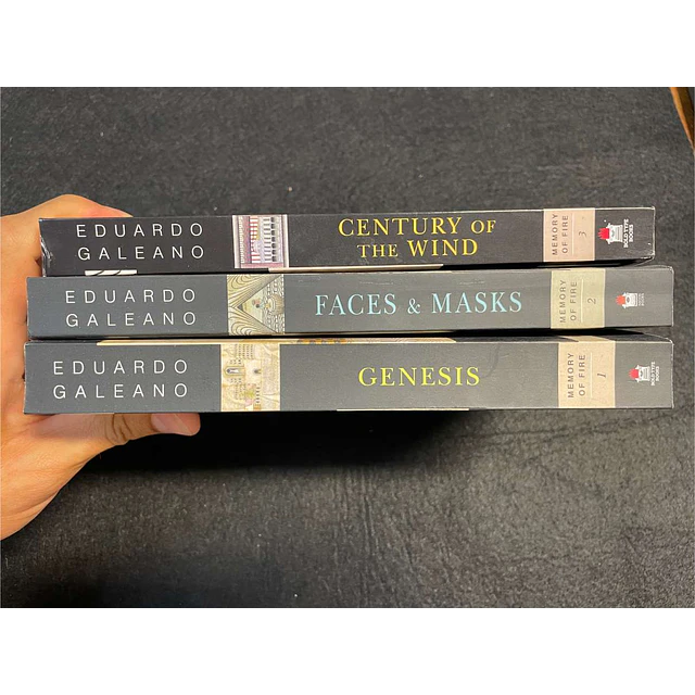 Eduardo Galeano - Memory of fire. 3 Volumes