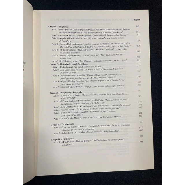 Actas Del II Congreso Nacional de Historia Del Papel en España 