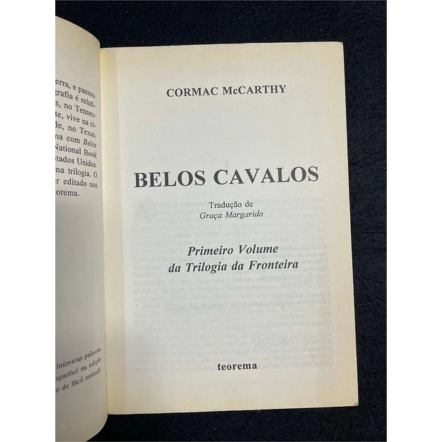 Cormac McCarthy - Belos cavalos