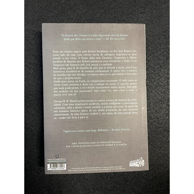 George R. R. Martin - As crónicas de gelo e fogo: A muralha de gelo. Livro II