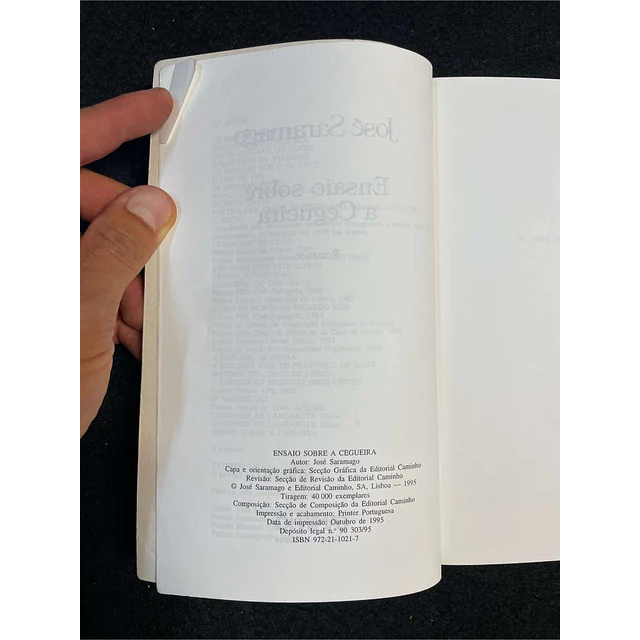 José Saramago - Ensaio sobre a cegueira