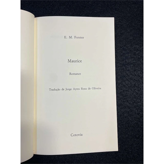 E. M. Forster - Maurice
