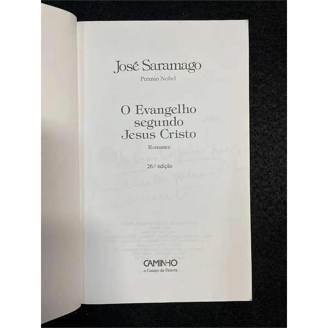 José Saramago - O evangelho segundo Jesus Cristo