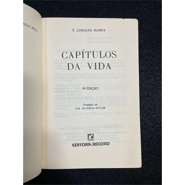 Lobsang Rampa - Capítulos da vida