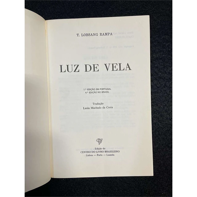 Lobsang Rampa - Luz de vela