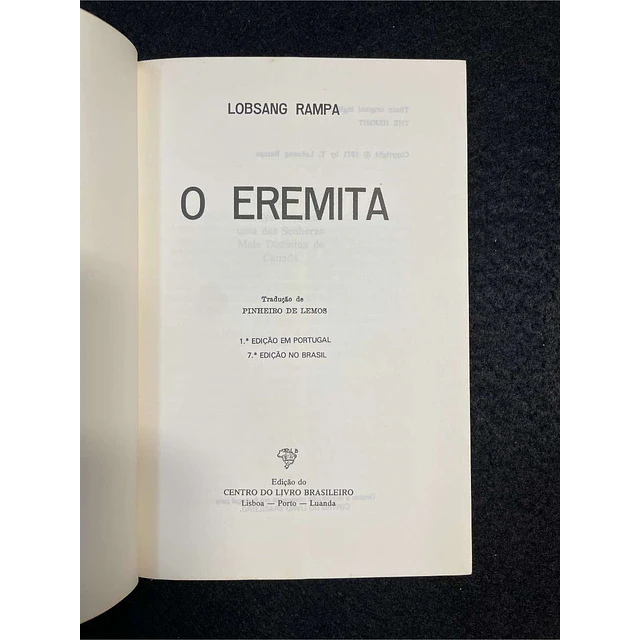 Lobsang Rampa - O eremita 