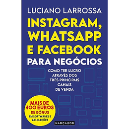 INSTAGRAM, WHATSAPP E FACEBOOK PARA NEGÓ