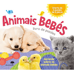 ANIMAIS BEBÉS - LIVRO DE PUZZLES