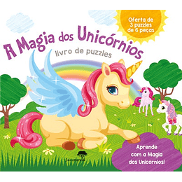 A MAGIA DOS UNICÓRNIOS - LIVRO DE PUZZLE