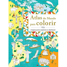 ATLAS DO MUNDO PARA COLORIR