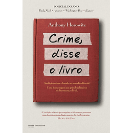 CRIME, DISSE O LIVRO