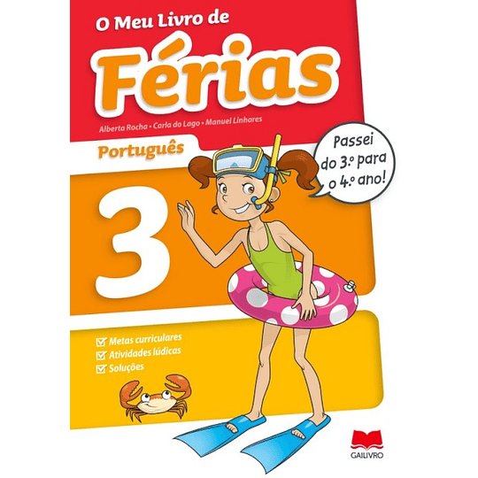 O Meu Livro de Férias - Português 3