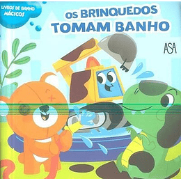 Livros de Banho Mágicos - Os Brinquedos Tomam Banho