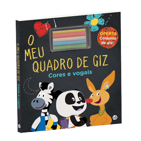 Panda - O Meu Quadro de Giz Cores e Vogais