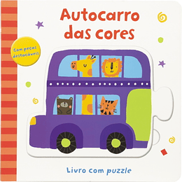 Autocarro das Cores - Livro com Puzzle