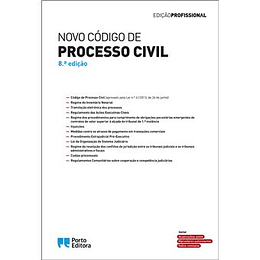 Novo Código de Processo Civil8.ª Edição