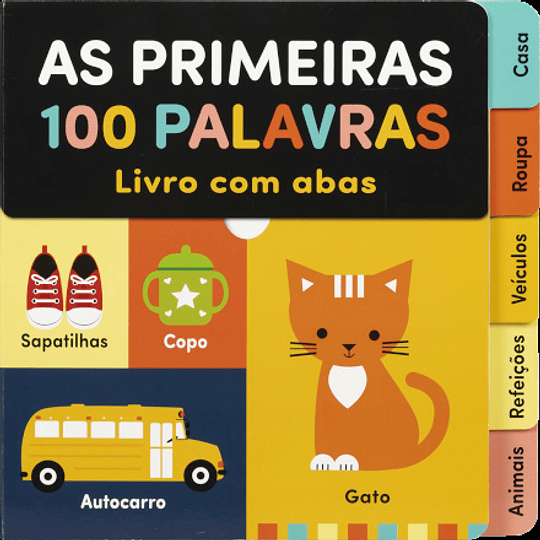 As primeiras 100 palavras - Livro com abas