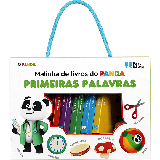 Malinha de livros - Primeira biblioteca  