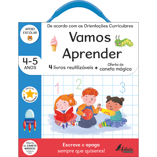 Vamos Aprender 4-5 Anos: Malinha Escreve e Apaga