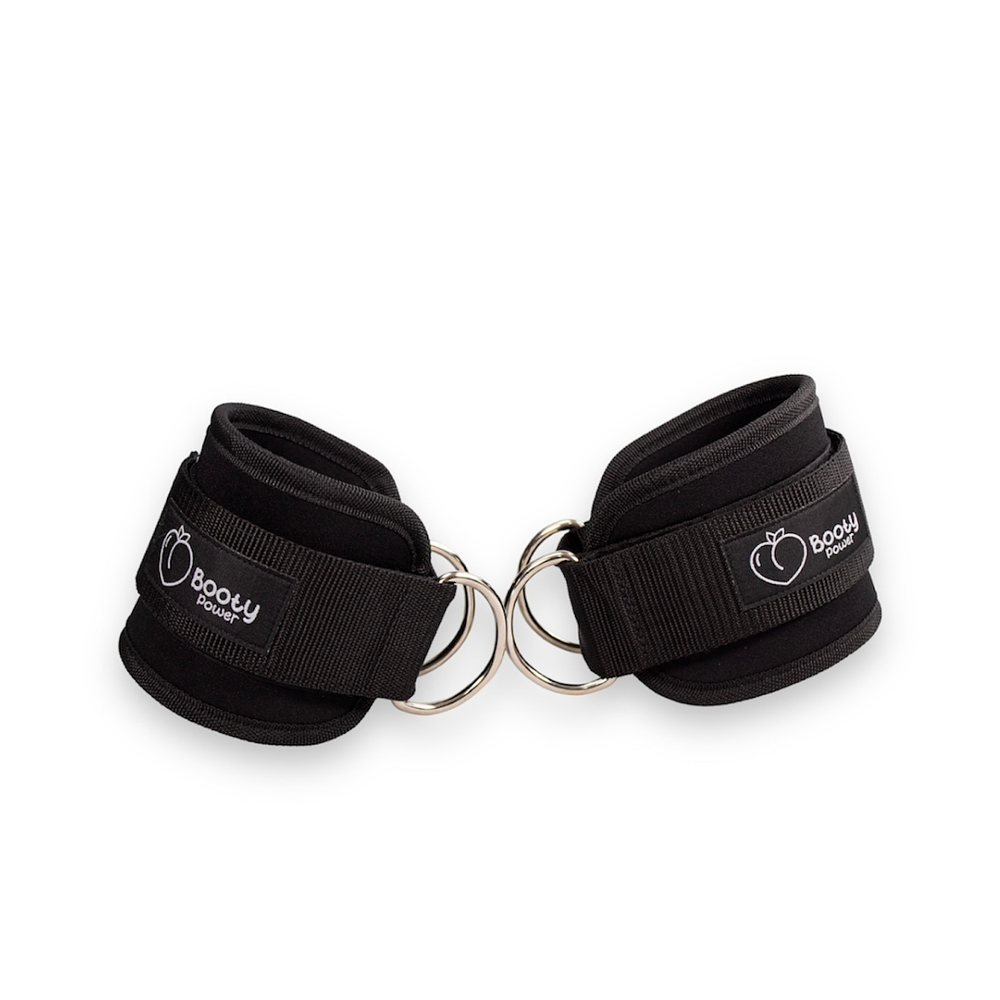 Kit de entrenamiento ProFit Comfort - Straps para Gym, Tobilleras para Polea y Almohadilla para Pesas